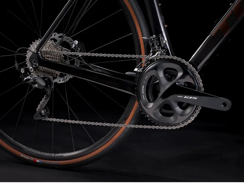 Trek Domane Sl 5 Carbon Road Bike in Deep Smoke Black Size 54-2